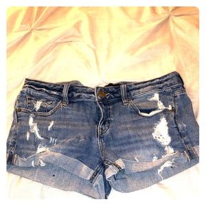 Express short shorts sz 6
